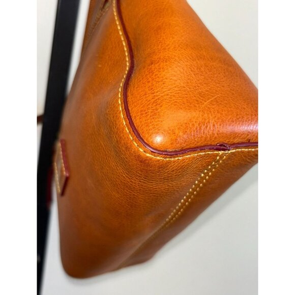 Dooney & Bourke Tan Leather Crossbody Bag - Picture 9 of 16
